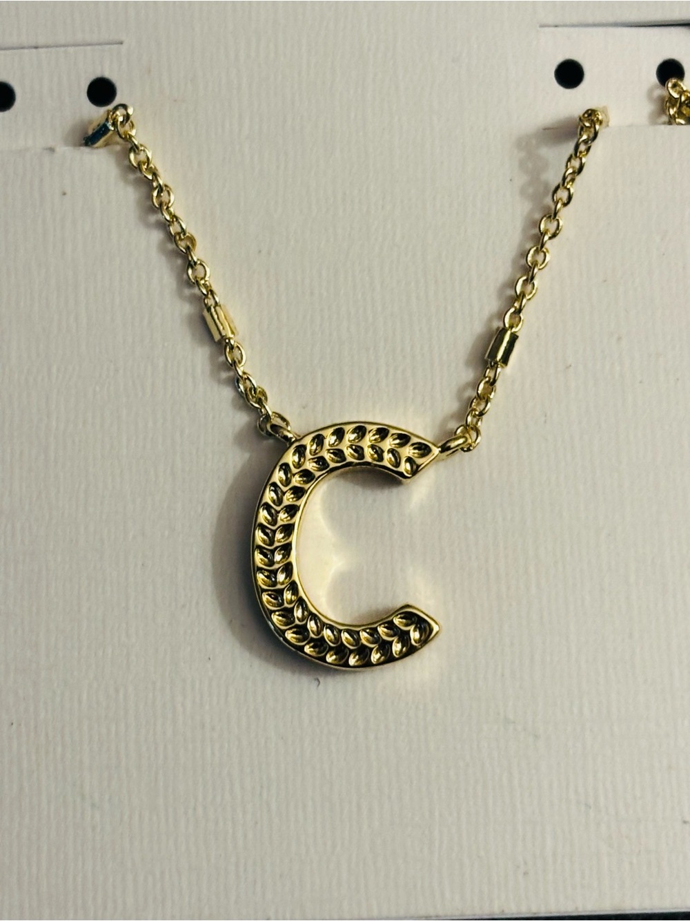 Kendra Scott Letter C Pendant Necklace